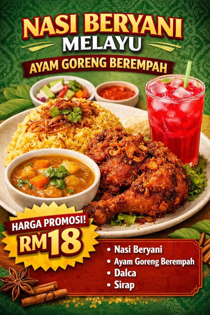 NASI BERYANI MELAYU